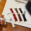 Pulseira de Relógio com Fivela Magnética Saturno Padrão Crocodilo Adequada para Apple Watch iWatch 11ª Geração 10/987Ultra/Se