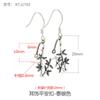 Pendientes de plata de ley 925, accesorios hechos a mano, con perla de jade, hebilla de seguridad, clip para la oreja, accesorios de bricolaje