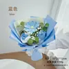 Ramos de punto hechos a mano transfronterizos, productos terminados multicolor, flores artificiales hechas de hilo, regalos y adornos decorativos, en stock para envío directo