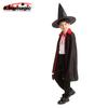 Disfraces de Mago Ropa Decoración de Halloween para Niños Suministros Capa de Actuación Sombrero Mágico Sombrero de Mago Accesorios