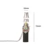Sostenedor de Cigarrillos Modelo Nuevo, Mismo Estilo que en Xiaohongshu, Accesorios para Hookah Shisha con Collar, Pipa de Fumar de Metal
