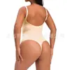 Ropa Interior de una Pieza Moldeadora de Cuerpo Tanga Transfronteriza Europea y Americana Control de Abdomen Abertura Inferior Levantamiento de Glúteos Tirante Soporte de Senos Corsé Corporal