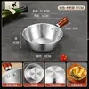 Tigela de vinho de arroz tigela de culinária coreana tigela de arroz de aço inoxidável coreano dourada com alça tigela para molho pequeno tigela para lanche tigela para macarrão instantâneo