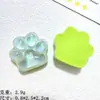 Accesorios de Resina Brillo Garra de Gato Linda Joyería DIY Hecho a Mano Pasador Llavero Colgante Accesorios Paquete de Materiales de Producción