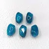 Contas Irregulares em Formato de Pedra Bicolores 12x20mm com Pequenos Furos, Novos Acessórios Estilo Chinês, Acrílico