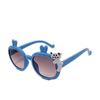 Nuevas gafas de sol anti-ultravioleta de dibujos animados orejas de conejo colgante de oso gafas para niños coreanas lindas gafas de sol para niños