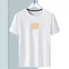Nueva Camiseta de Manga Corta de Seda Helada para Hombre del Fabricante Original, Estilo Moderno de Corte Holgado para Adolescentes, Camiseta de Talla Grande, Estilo Versátil