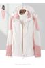 Chaqueta Tres en Uno con Forro Polar, Compra Grupal, Talla Grande, Chaqueta Impermeable para Montañismo, Cortavientos e Impermeable para Ciclismo