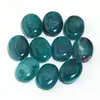 Contas Coloridas Acrílicas de Formato Irregular Jade Sintético Gradiente Duas Cores Oval Soltas Acessórios para Pulseira Colar Pingente DIY
