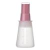 Pincel de Silicone Pronto para Uso com Tampa, Pincel de Silicone para Óleo, Pincel para Churrasco, Ferramenta de Cozinha Antiaderente para Assar, Pincel de Silicone
