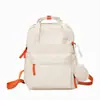 Mochila Xadrez Leve para Uso Externo para Mulheres, Mochila Esportiva Leve Compacta para Viagem, Pequena Bolsa Escolar Impermeável de Tecido de Nylon para Mulheres
