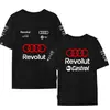 2026 Nuevo Traje de Montar para Motocicleta de Carreras F1 Transpirable de Secado Rápido Cuello Redondo Manga Corta Camisa de Trabajo Off-Road