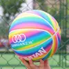 Balón de baloncesto de tres anillos 3V3, tamaño 7, con diseño de patrón de olas, adecuado para juegos en interiores y exteriores, específicamente para entrenamiento 3 contra 3, 3X3, material de PU que absorbe la humedad, balón de baloncesto tamaño 6