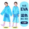 Nuevo impermeable de EVA para niños, poncho de senderismo a prueba de explosiones, grueso y alargado, impermeable no desechable para niños, venta al por mayor