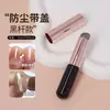 Nuevo Pincel de Labios de Silicona Suave Q Pincel para Lápiz Labial con Tapa Cabeza Redonda Pequeña Pincel para Difuminar Corrector de Labios Mini Pincel de Maquillaje Portátil