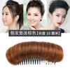 Almohadilla para cabeza de princesa japonesa y coreana para aumentar la altura, rizador de pelo, tocado para el cabello, almohadilla para cabeza perezosa femenina, almohadilla para horquilla, peine para raíces de cabello