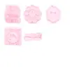 Moldes de pirulito da série rostinho feliz, designs de girassol, fantasma e rostinho feliz para DIY, corte e estampagem realistas e criativos
