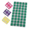 Paño de Cocina Cuadros de Algodón Puro Paño de Algodón-Poliéster para Limpiar Tazas de Mesa de Café Paño Espesado Absorbente Resistente al Desgaste Paño de Cocina Paño para Ceremonia del Té