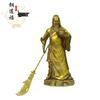 Fornecimento de fábrica ornamentos de cobre produção de latão Wu Deus da riqueza Guan Gong Guan er ye decorações home office artesanato de cobre