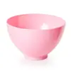 Tigela para máscara facial plástico filme macio ferramenta de mistura tigela de filme mistura tamanho grande pequeno DIY salão de beleza spa disponível maquiagem