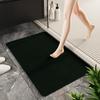 Tapete de Piso Tapete de Piso para Inodoro Tapete para Pies de Secado Rápido Tapete Absorbente para Baño Doméstico Tapete Antideslizante para Puerta Tapete Suave de Tierra de Diatomeas para Baño