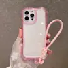 Nuevo Producto Hermosa Cintura Tres en Uno Funda para Teléfono Móvil Adecuada para Samsung S25Fe Delgada de Una Sola Capa 360 Funda para Teléfono Móvil Samsung con Correa de Mano
