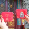 Montanha Jiuhua Especializada em Bolsas de Moedas Criativas, Bolsas de Armazenamento Culturais e Criativas, Bolsas de Embalagem Culturais e de Entretenimento, Pequenos Presentes, Porta-Moedas Zen, Sacos da Sorte