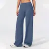 Pantalones de Yoga de Cintura Alta de Pierna Ancha para Mujer, Corte Holgado, Pantalones Deportivos de Fitness de Pierna Recta con Sensación de Segunda Piel, Pantalones Largos para Baile Adelgazantes de Glúteo de Melocotón
