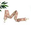 Alça Larga de Ombro Jacquard Estilo Étnico Colorido Novo 38mm Acessórios para Bolsa Feminina Alça de Ombro Única Estendida Transversal Ajustável