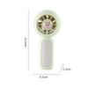 Ventilador Pequeño de Mano con Potente Flujo de Aire, Ventilador de Escritorio con Soporte para Teléfono, Ventilador Pequeño Portátil para Exteriores, Transfronterizo