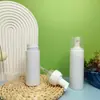 Botella Mousse Blanca de 100ml con Cepillo Limpiador y Dosificador de Espuma, Botella de Espuma de 200ml