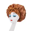 Amazon Explosões Patê Laço Fita Seda Artificial Chapéu de Banho de Aba Larga Chuva de Lua Faixa de Cabelo para Beleza Penteado Touca Grande para Noite