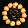 Venta al por mayor del Fabricante: Pulseras de Madera de Ciprés para Hombres y Mujeres, Cuentas de Madera Vieja de Alta Calidad en Aceite para Meditación, Cuentas de Oración Estilo Chino, Joyería de Mano