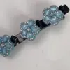 Novo Prendedor de Cabelo Trançado de Flor de Camada Dupla, Prendedor para Finalizar Cabelos Curtos, Prendedor de Borda do Cabelo, Acessórios de Cabelo, Prendedor para Franja na Parte de Trás da Cabeça