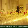 Decoração de Natal Boneco de Neve Rena de Natal Brilhante Cenário para Shopping Center Lobby de Hotel Enfeites Decorativos Grandes de Natal