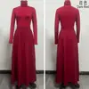 Roupas Femininas de Comércio Exterior Transfronteiriço Europeu e Americano em Estoque, Vestido Conjunto Estilo Suave Elegante Francês Retrô de Luxo Leve Slim Fit de Nicho
