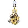 Colgante de Serpiente de Cobre Incrustado en Latón Luohan Mil Manos Guanyin Personalizado Retro Interesante Colgante Versátil Collar con Colgante