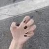 Parches de Uñas Desgastables Personalizados, Uñas Desgastables de Alta Gama, Parches de Uñas Cortos Pintados a Mano, Parches Desgastables para Manicura al por Mayor