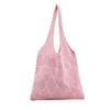 Bolso de Punto para Mujer, Bolso de Hombro Estilo Perezoso, Bolso Tote Literario, Bolso de Tela, Bolso Casual de Axila, Bolso Tejido Cortado a Mano