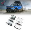 Adecuado para Ford 21-22 Bronco Sport modificado exterior manija de la puerta del automóvil cubierta protectora para Liema
