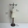 Versátil Color Sólido Grande y Pequeño Modelo Femenino Collar Soporte de Exhibición de Joyería Soporte para Accesorios de Collar Accesorios