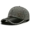 Gorra de Béisbol Cuadros Nuevo Estilo Algodón Puro Transfronteriza para Hombres y Mujeres, Gorra con Visera para Exteriores, Gorra Personalizada Estilo Coreano, Directo del Fabricante