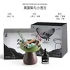 Caixa de presente com pedra difusora de aromaterapia para óleos essenciais, purificador de ar interno, fragrância duradoura, lembrança, decoração de hotel, atacado e personalização
