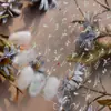 Tomoni Adesivos Finos e Flexíveis para Unhas Estilo Passeio de Primavera Adesivos Florais para Unhas Orquídea do Vale Oco Adesivos Decorativos Fabricante
