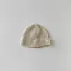 Chapéu de Bebê Qiu Nan Outono e Inverno Estilo Coreano Ins Chapéu de Tricô Casca de Melão Menino Chapéu Fino de Tricô Chapéu de Lã Infantil Tendência