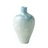 Glaseador de Cristal que Cambia de Color Botella de Gota de Agua Cerámica Flor de Hielo Jarrón Hidropónico Botella para Plantas Decoración de Arreglo de Flores Secas para Sala de Estar Adorno