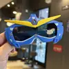 Óculos de Sol de Silicone Mecha Boy Robô Polarizado Óculos de Sol Infantis Protetor Solar Legal Fofo Óculos Anti-UV