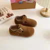 Nuevos Zapatos Infantiles Primavera/Otoño Mocasines para Niños Suela Suave Cómodos Zapatos para Gatear Bebé Zapatos de Cuero para Niñas