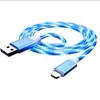 Cable de Datos Luminoso de Una Sola Línea Tipo-C Adecuado para Teléfonos Móviles Apple, Huawei, Xiaomi, Carga Transfronteriza de 2A, Estilo Club Nocturno Brillante