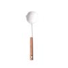 Juego de Utensilios de Cocina de Silicona de 7 Piezas con Mango de Madera Personalizado Antiadherente Espátula y Cuchara Resistente a Altas Temperaturas Antiescaldante Cocina Hogar Cuchara para Arroz
